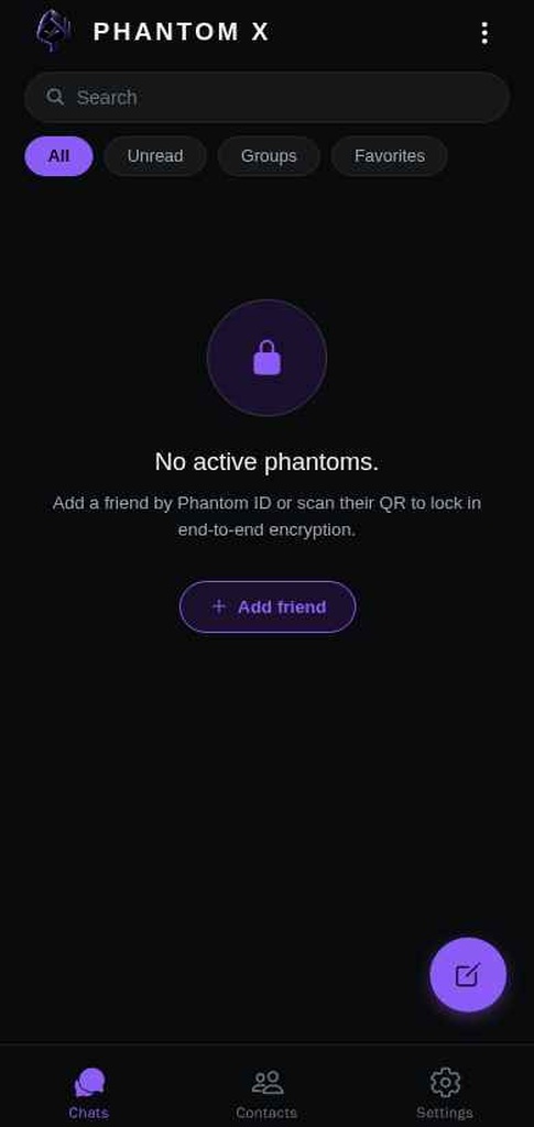 Phantom X — No metadata. No mystery.